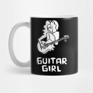 Guitar Girl Mug